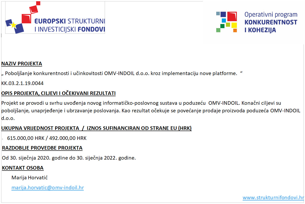 eu fondovi omv
